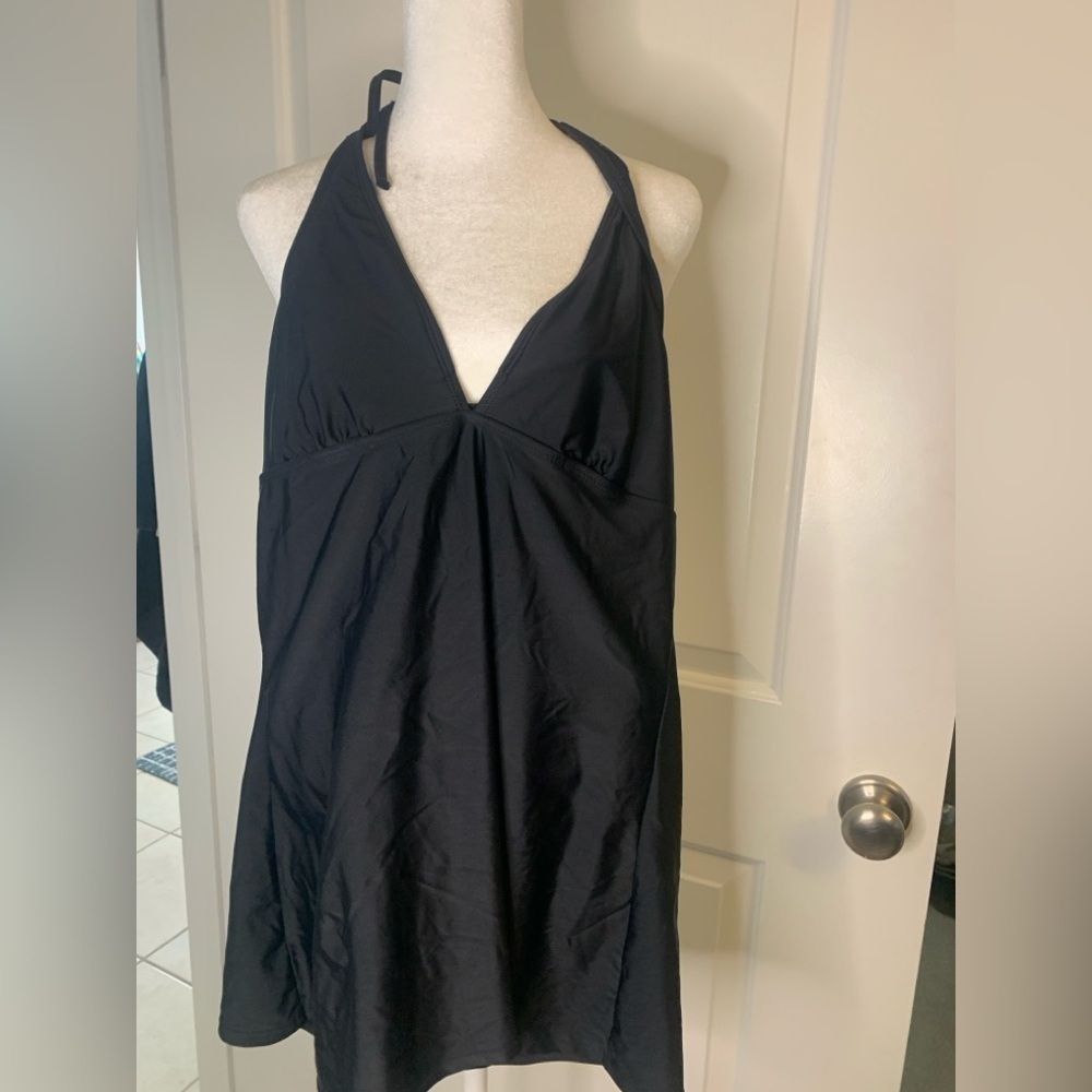 Inmocean Black One Piece Swimsuit, Preloved, Medium, Black